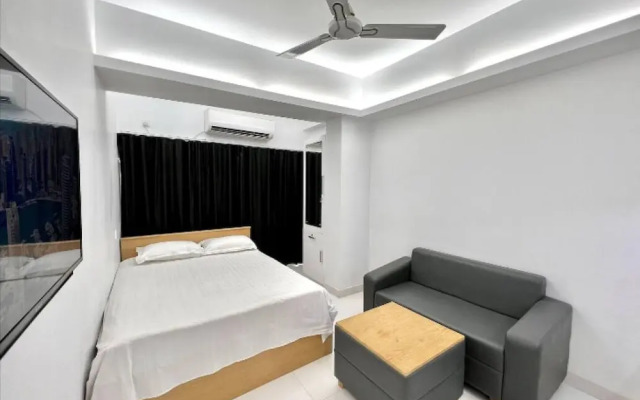 375 sqft 3 cozy Studio with Pool & Gym