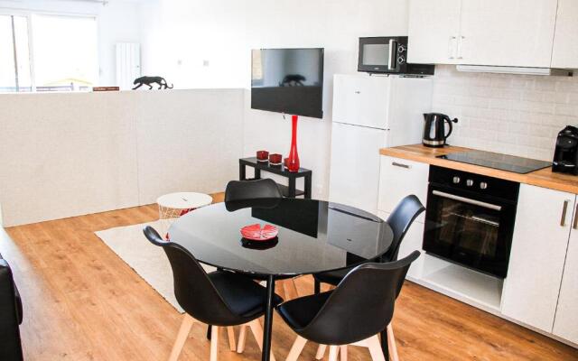 Grand T1 Moderne Jardin près de CDG