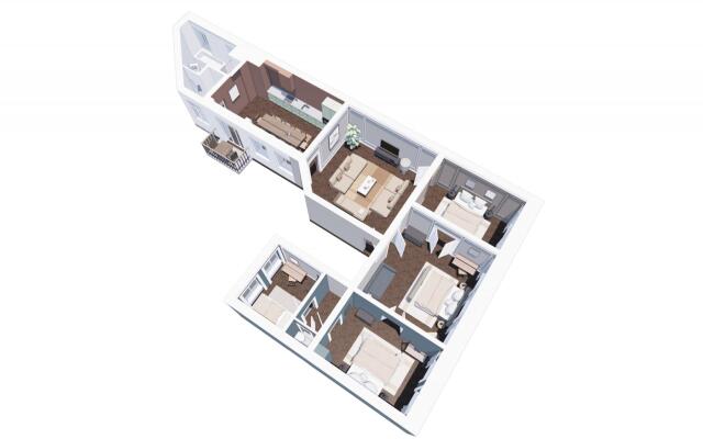 ★220sqm Designer Apt-Balcony, Heart of Copenhagen★