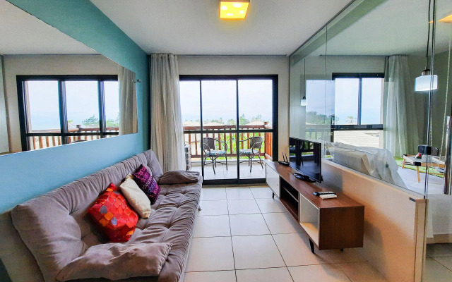 VG Sun Cumbuco Flat com Incrível Vista Mar