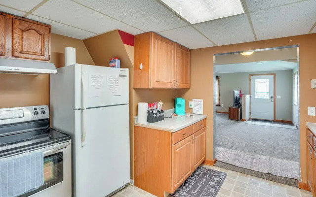 Serene Devils Lake House w/ Deck + Fire Pit!