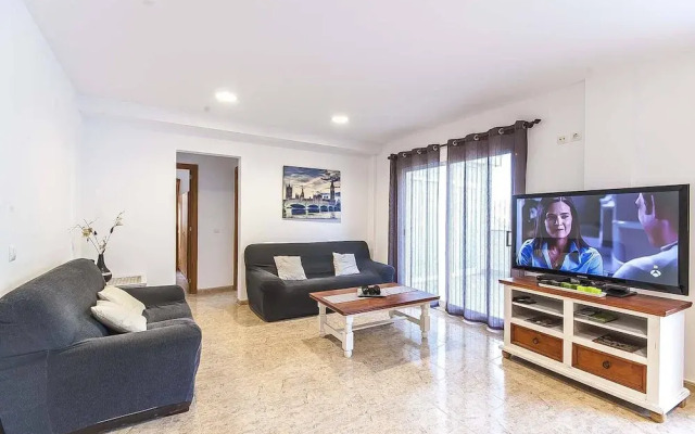 The Villa Located in Cala Vinyes, has a Private Pool