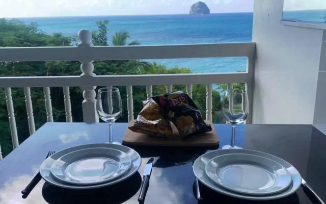 Appartement terrasse vue mer et piscine