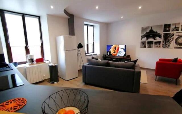 Grand Appartement 2 chambres avec Fibre et Netflix