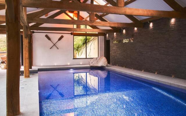 Swallows End - Apartment with hot tub, sauna and pool (Dartmoor)