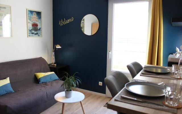 Studio Centre-Ville avec Terrasse et Parking Sécurisé Gratuit