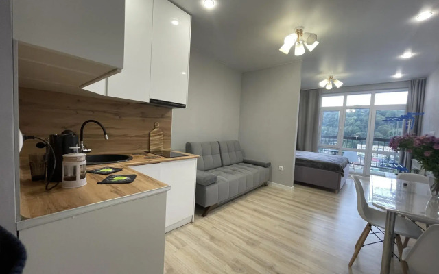 Studio apartment on Gaidara street 22