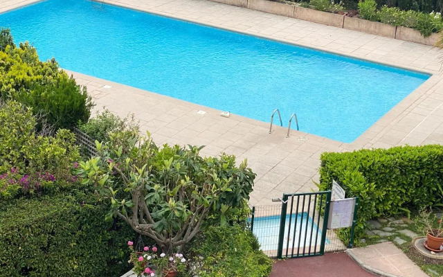Superbe 2P vue mer, ensoleillé, piscine