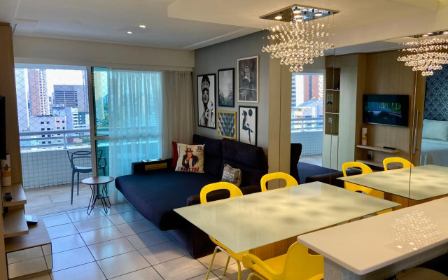 APARTAMENTO 17º Andar Beira Mar com 2 QUARTOS