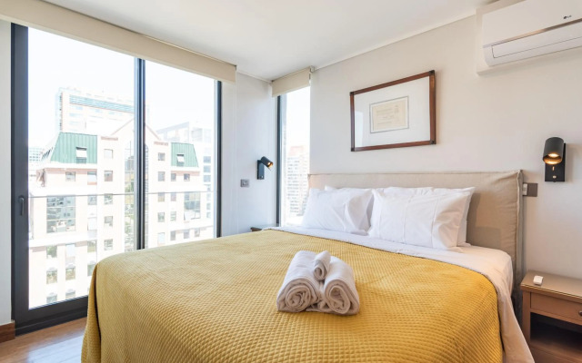 Uptown Wood - 1BR Parking Wifi Mall Pool