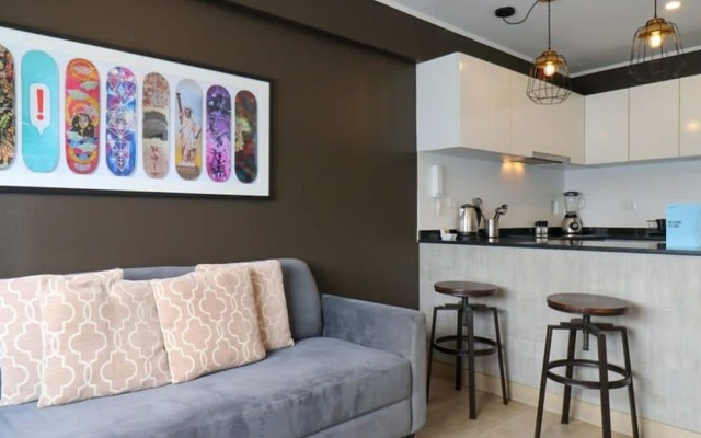 w Beautiful 1BR w AC Near Central Restaurante