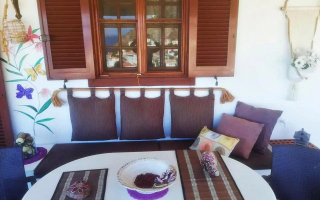 Panoramic Views Home in Hydra, Greece