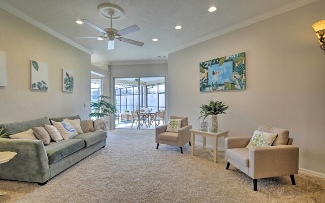 Bright & Sunny Riverview Oasis w/ Pool & Pond