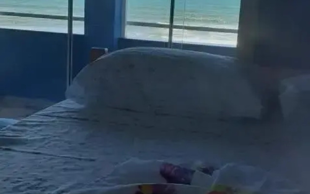 Pé na areia apt superior