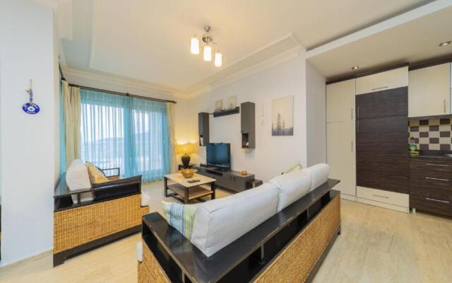 Gorgeous Sea View Flat With Pool in Antalya Kalkan