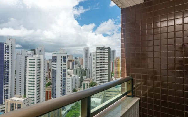 Lindo Flat no Beach Class Santa Maria em Boa Viagem