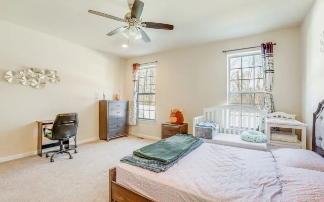Spacious Ewing Township Home: Home Gym & Deck!