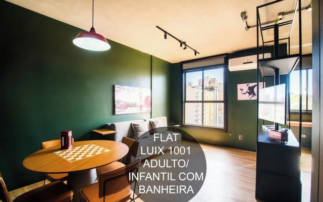 Apto Londrina Flat Hotel 704, 43 m2 , luxe, c jacuzzi