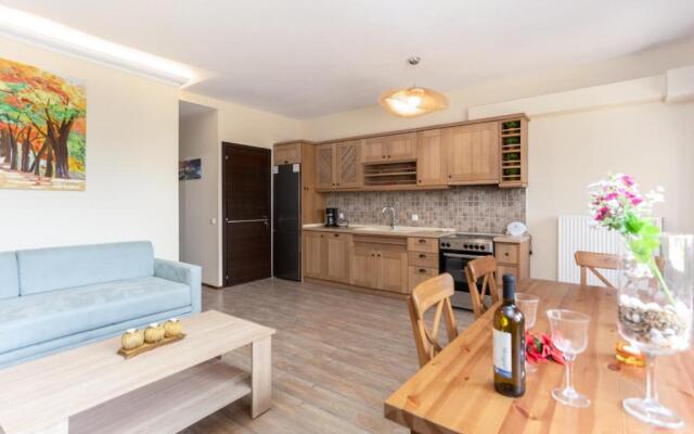TwinStars apartment with courtyard and view