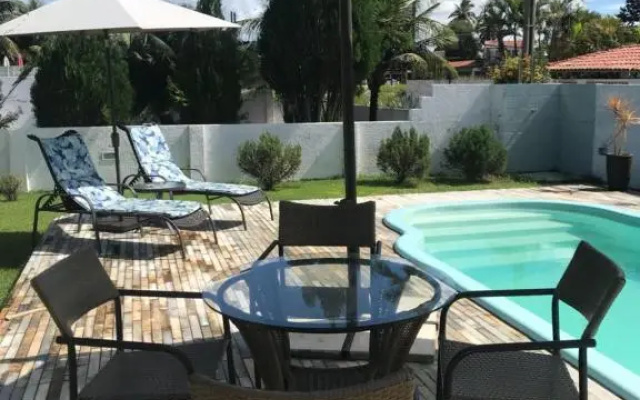 Serrambi - 4 quartos com piscina e churrasqueira