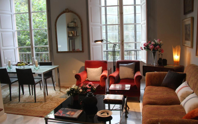 Luxurious 2 bedroom flat in a historic building