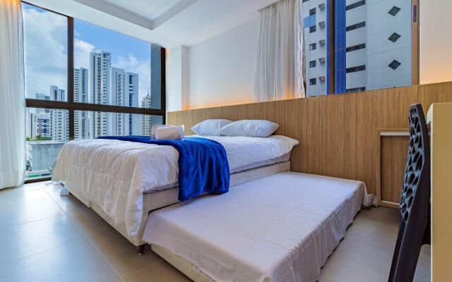 Rooftop #501 - Suíte em Boa Viagem por Carpediem