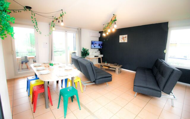 Piscine-Terrasse-Parking-Clim 4 Lits