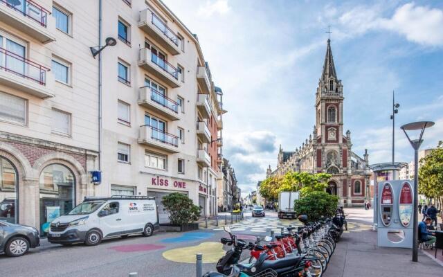 Chic appart avec parking au centre-ville