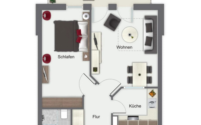 Neuer Weg 1 b Wohnung Haron