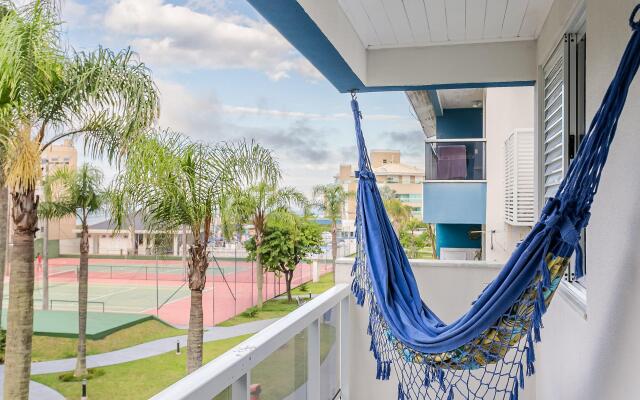 Moderno com Churrasqueira na varanda #IA23