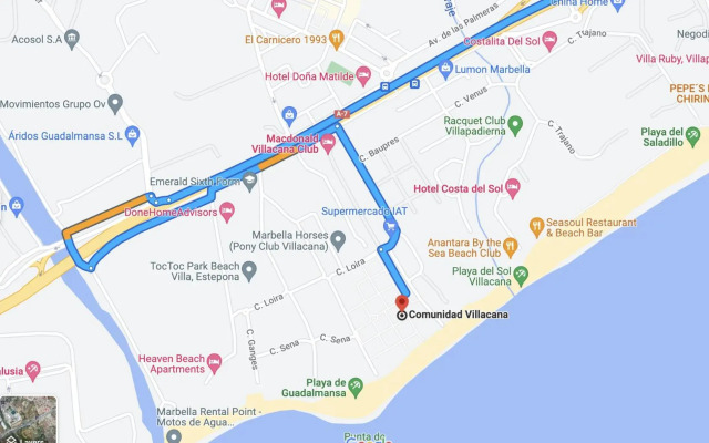 Villa Pedro, Beach House zwischen Marbella und Estepona