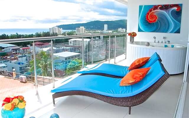 Sunset Plaza Karon 2 bedrooms Nice Sea View