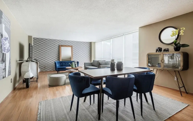 3BR Polanco Condo -elevator -parking-washer/dryer