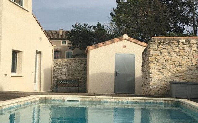 House With 2 Bedrooms in La Calmette, With Private Pool, Enclosed Gard