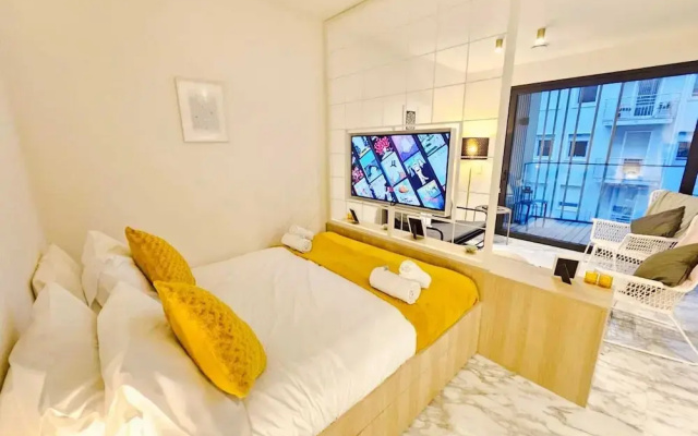 Cosy Terrace Studio close to city center