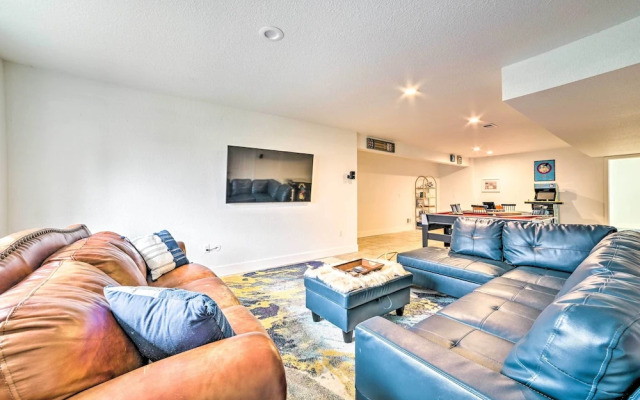 Bellaire Home w/ Game Room & On-site Snow Trails!