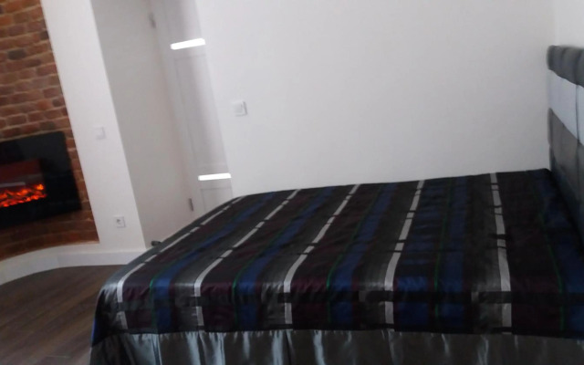 Apartment with fireplace