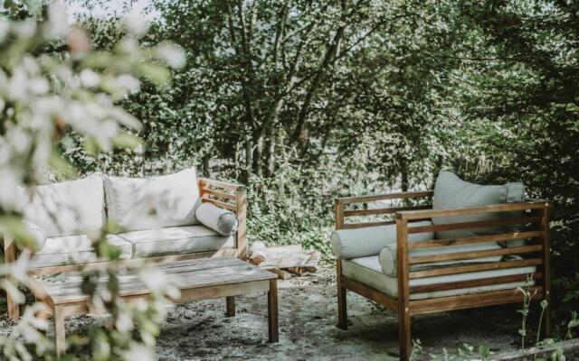 Wooden Soul : duplex 2 chambres avec jardin commun