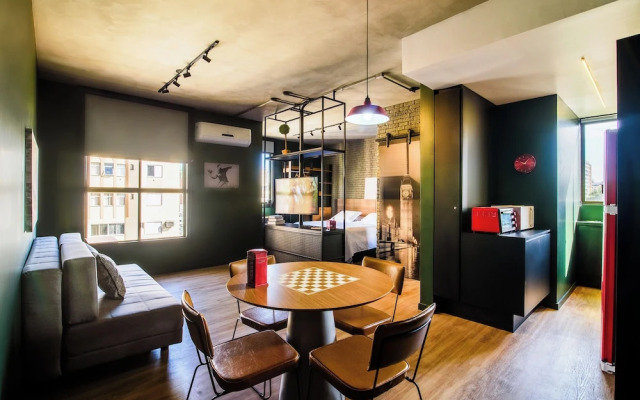 Apto Londrina Flat Hotel 704, 43 m2 , luxe, c jacuzzi