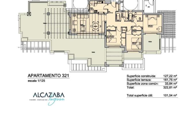 AL-321 Penthouse 3 bedrooms Alcazaba Lagoon