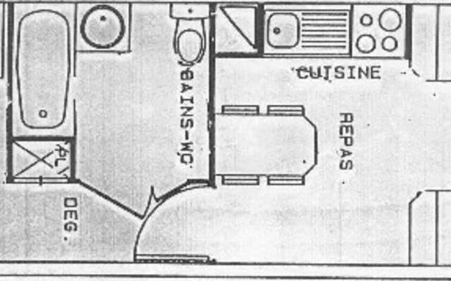 Appartement Belle Plagne, 2 pièces, 4 personnes - FR-1-455-24