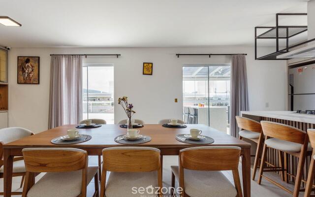 Apto luxoso a 3min da praia dos Ingleses SVN0401