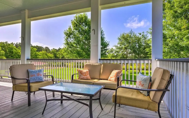 Bright Waveland Home - Walk to Beach Access!