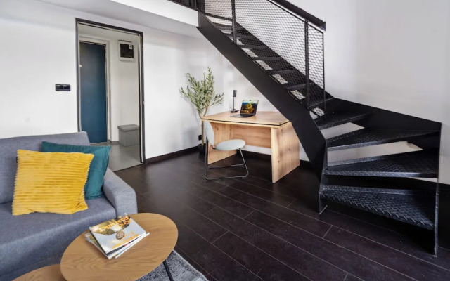 Charming loft with balcony