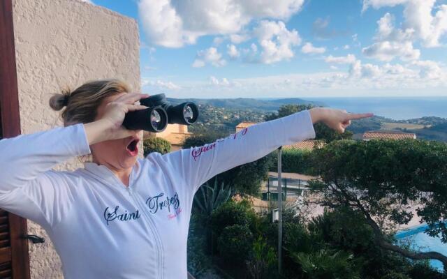 Studio Pool House Vue Mer A 180° - Sea View- Wifi