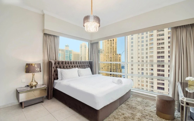 2B Apt With Waterfront View JBR
