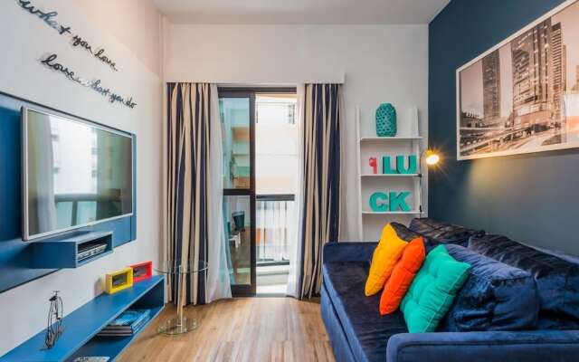 Ad404 Stylish Apartment in the Best Part of Itaim
