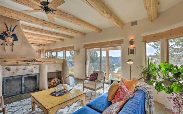 Adobe Home - River & Mtn Views w/ Hot Tub!