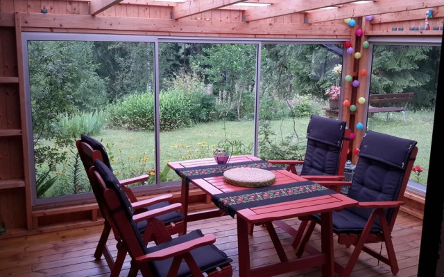 En villa mitt på svenska naturen
