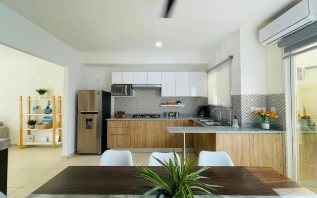 Hermosa casa para familias grandes/12 personas
